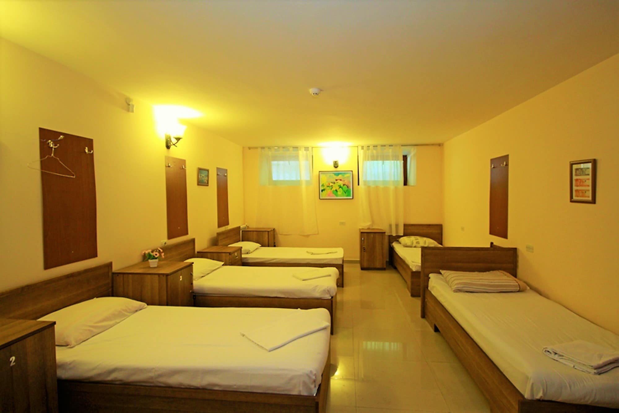 hostel room